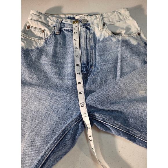 Pacsun 90s Boyfriend Jeans Light Wash Bleach Tie Dye Denim Size 25 - Picture 13 of 14